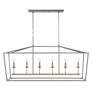 Pagoda Lantern Metal LED Pendant
